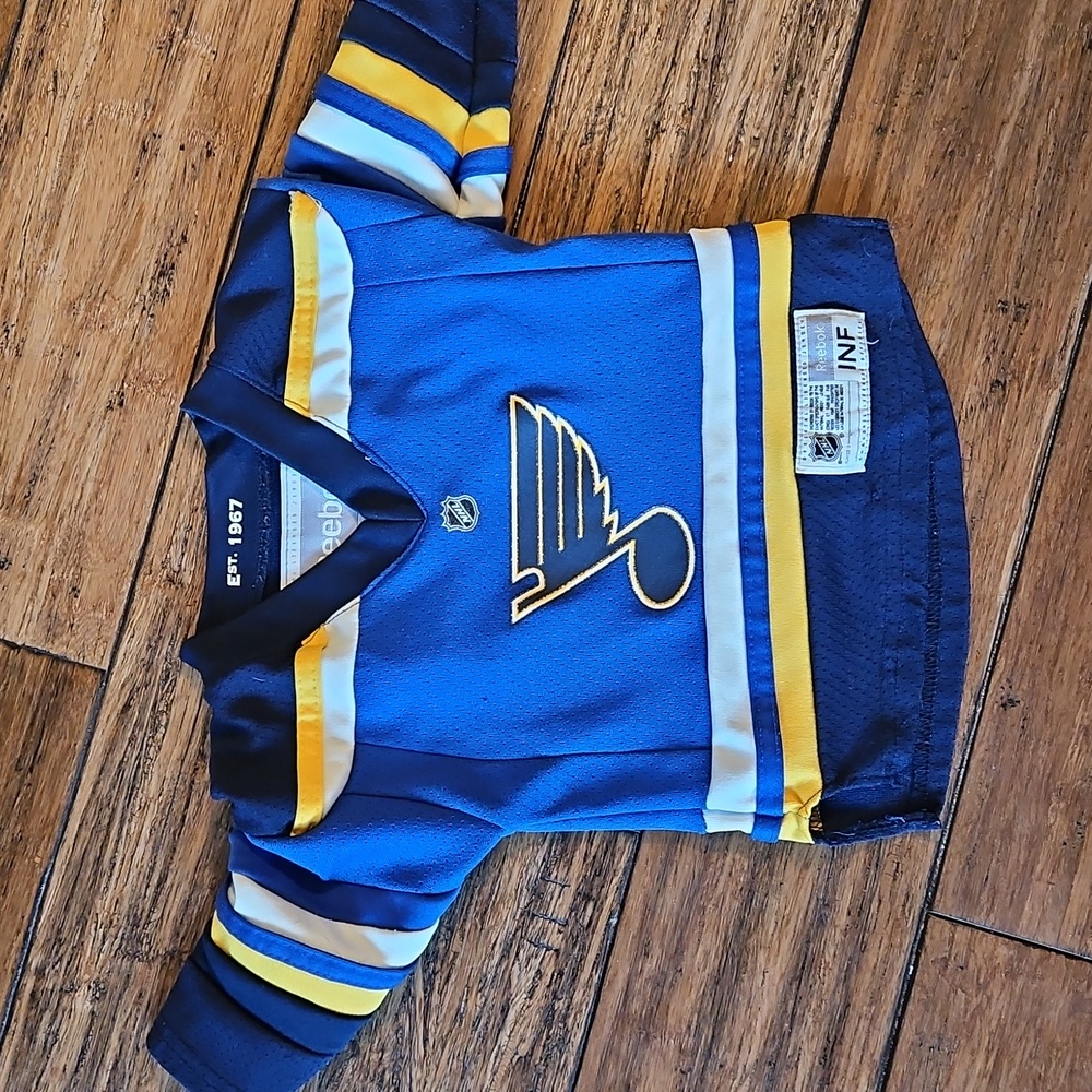 Blues Alternative Replica Infant Hockey Jersey 12-24 Months - Picture 1 of 6